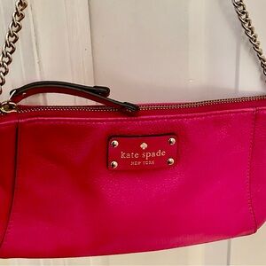 Kate Spade Pink Leather Shoulder Bag